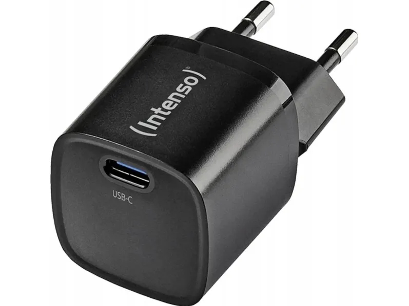Intenso W30C² GaN Universale Nero AC Ricarica rapida Interno