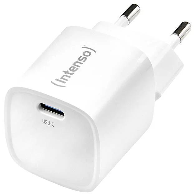 Intenso W30C² GaN Universale Bianco AC Ricarica rapida Interno