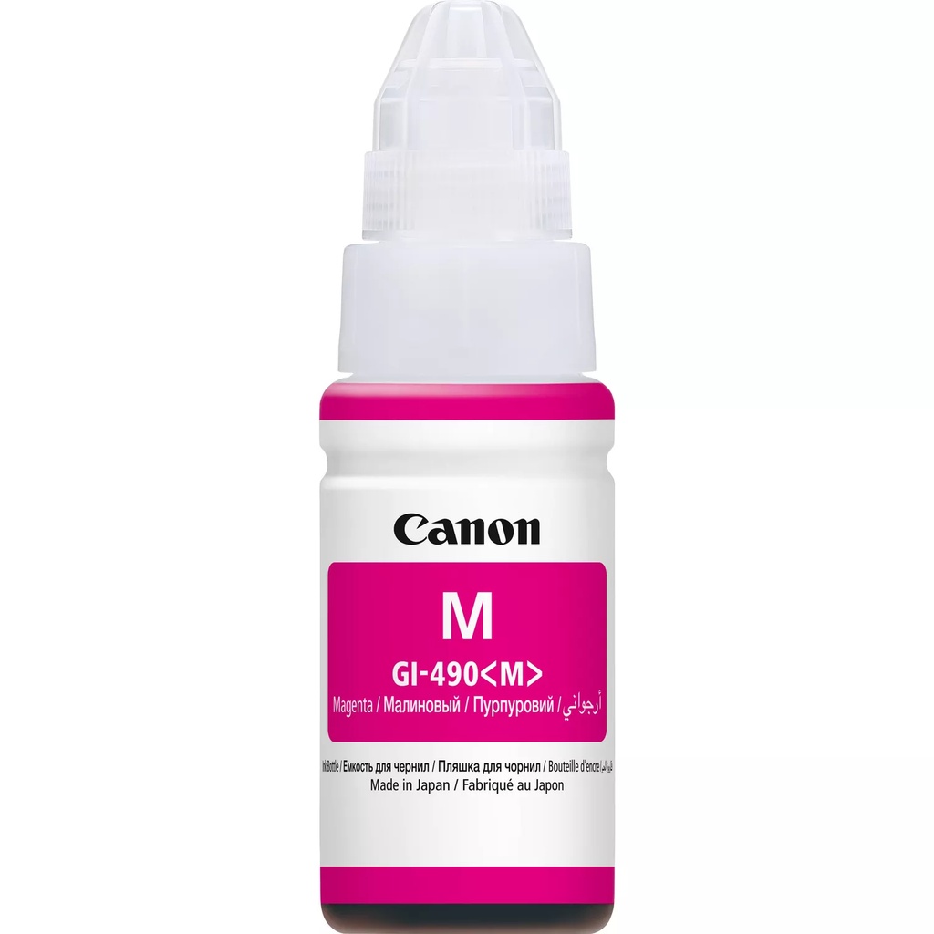 [GI-490m] ORIGINAL Canon Cartuccia d'inchiostro magenta GI-490m 0665C001 ~7000 Seiten 70ml