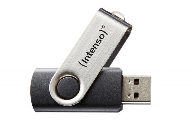[3503490] Intenso Basic Line unità flash USB 64 GB USB tipo A 2.0 Nero, Argento