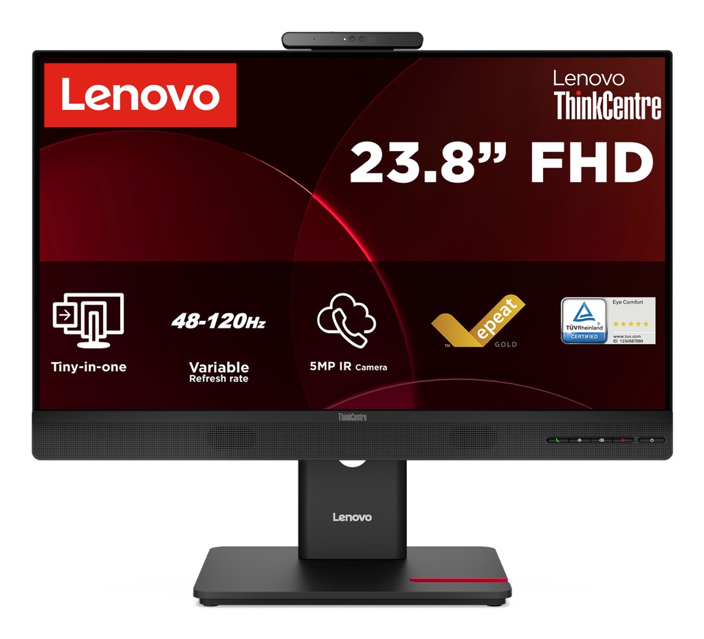 [13LAGAT6EU] TS THINKVISION TINY-IN-ONE 23.8 FHD IPS CAMERA+SPE