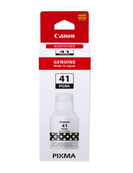 [GI-41pgbk] ORIGINAL Canon Cartuccia d'inchiostro nero GI-41pgbk 4528C001 ~7600 Seiten 135ml