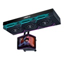 Lian Li HydroShift II OLED Curved 360P28 Processore Raffreddatore di liquidi tutto in uno 12 cm Nero 1 pz