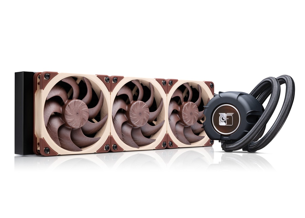[NL-LC1-36] Noctua NL-LC1-36 sistema di raffreddamento per computer Processore Raffreddatore di liquidi tutto in uno 12 cm Marrone 4 pz