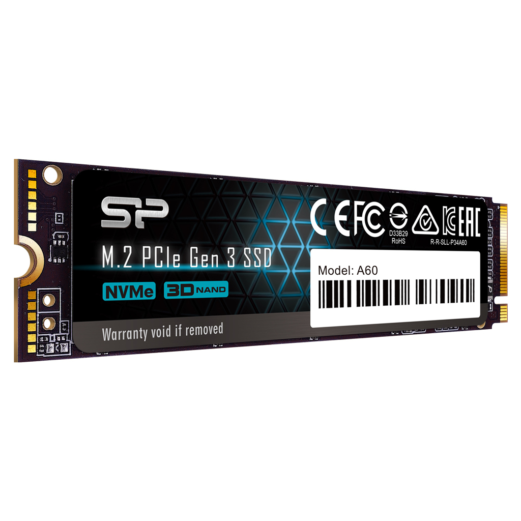 [SP128GBP34A60M28] SSD M.2 SSD Silicon Power Ace-A60 PCIe 3.0 NVMe 128GB