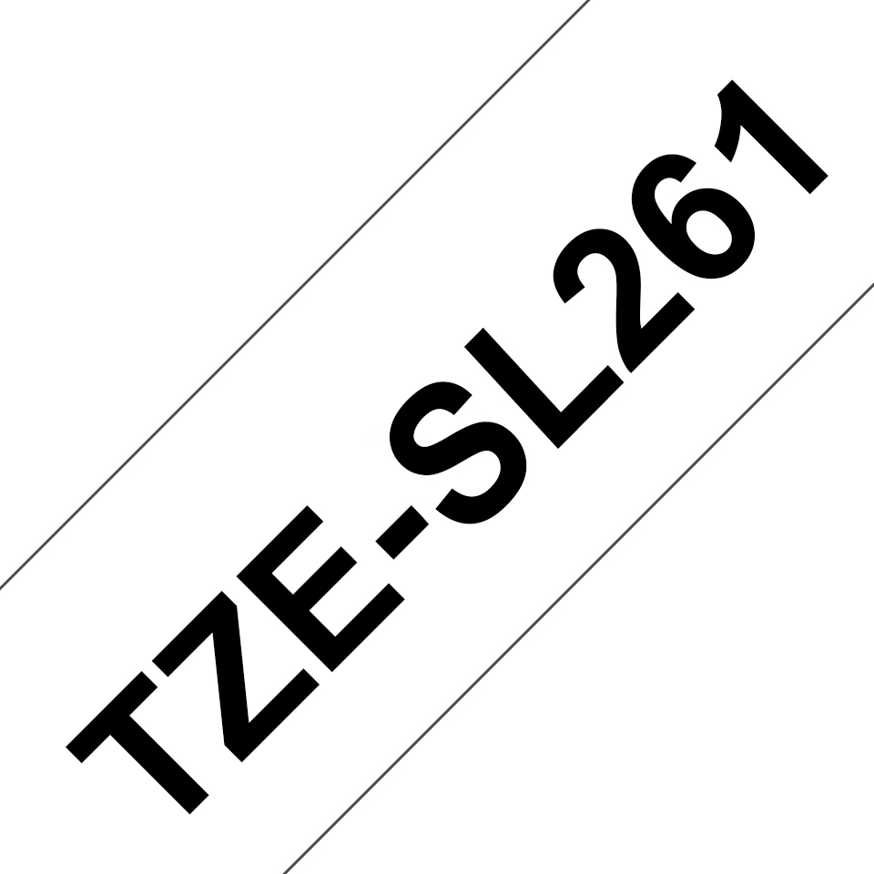 [TZe-SL261] Nastro Brother Nero su bianco TZe-SL261 36 mm di larghezza