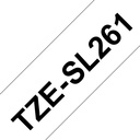 Nastro Brother Nero su bianco TZe-SL261 36 mm di larghezza