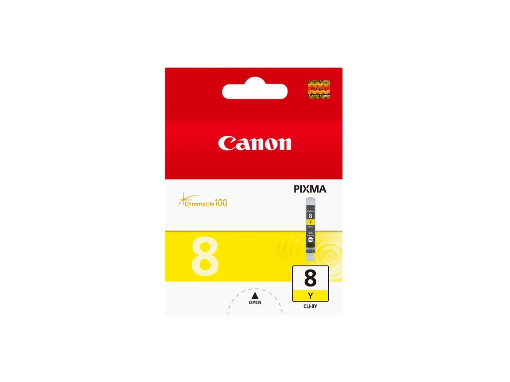ORIGINAL Canon Cartuccia d'inchiostro giallo CLI-8y 0623B001 ~900 Seiten 13ml