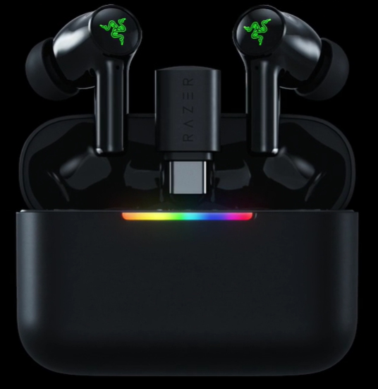 [RZ12-05610100-R3G1] Razer Hammerhead V3 Hyperspeed Auricolare Wireless In-ear Musica e Chiamate Bluetooth Nero