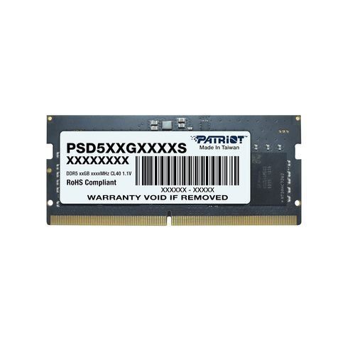 [PSD516G560081S] Patriot Memory Signature Line PSD516G560081S memoria 16 GB 1 x 16 GB DDR5 262-pin SO-DIMM