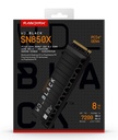 SSD Western Digital WD Black SN850X 8TB M2 2280 Dissipatore NVMe