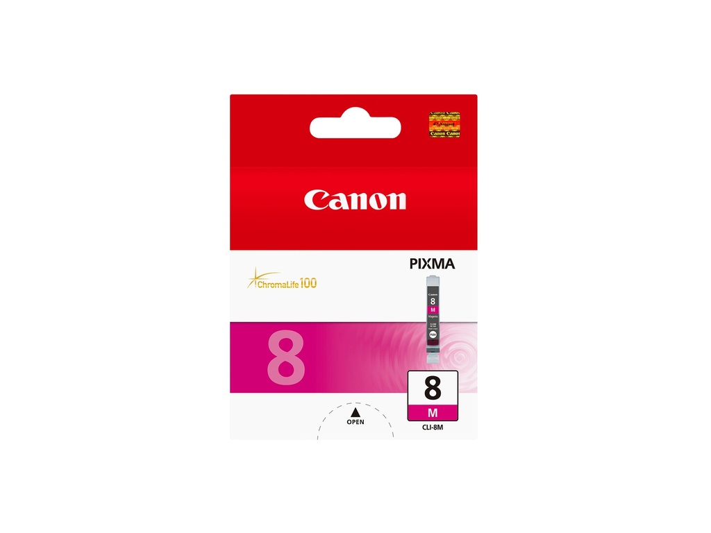 ORIGINAL Canon Cartuccia d'inchiostro magenta CLI-8m 0622B001 ~900 Seiten 13ml