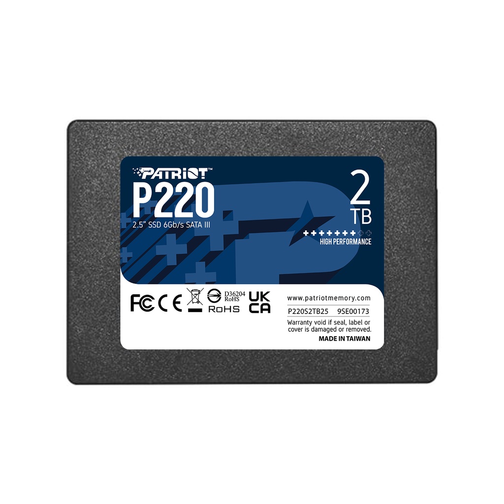 [P220S2TB25] Patriot Memory P220 2TB 2.5" Serial ATA III