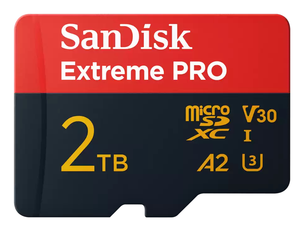 [SDSQXCD-2T00-GN6MA] Scheda SD SanDisk Extreme PRO 2 TB MicroSDXC UHS-I Classe 10