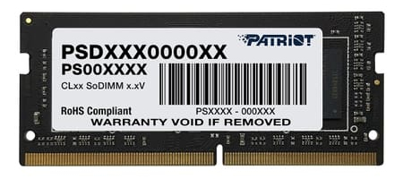 [PSD48G320081S] Patriot Memory Signature Line PSD48G320081S memoria 8 GB 1 x 8 GB DDR4 260-pin SO-DIMM