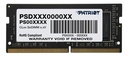 Patriot Memory Signature Line PSD48G320081S memoria 8 GB 1 x 8 GB DDR4 260-pin SO-DIMM