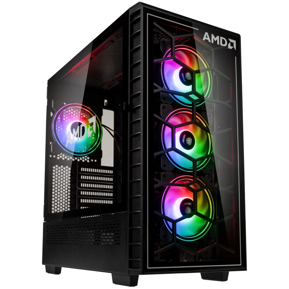 [OBSERVATORY Y AMD] Kolink Observatory Y AMD SE ARGB Midi Tower Nero, Trasparente