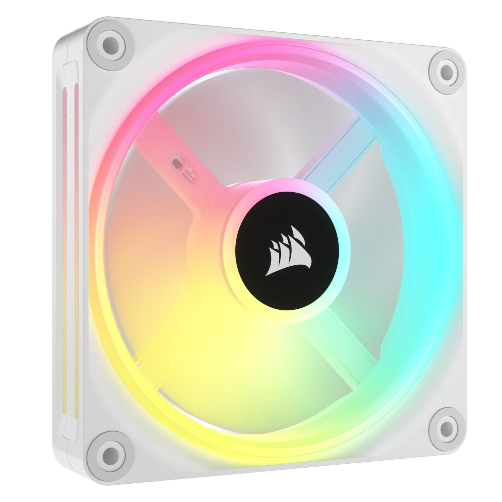 [CO-9051006-WW] Corsair iCUE LINK QX120 RGB Case per computer Ventilatore 12 cm Bianco 3 pz