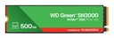 Western Digital Green WD SN3000 NVMe 500 GB M.2 PCI Express 4.0 QLC 3D NAND