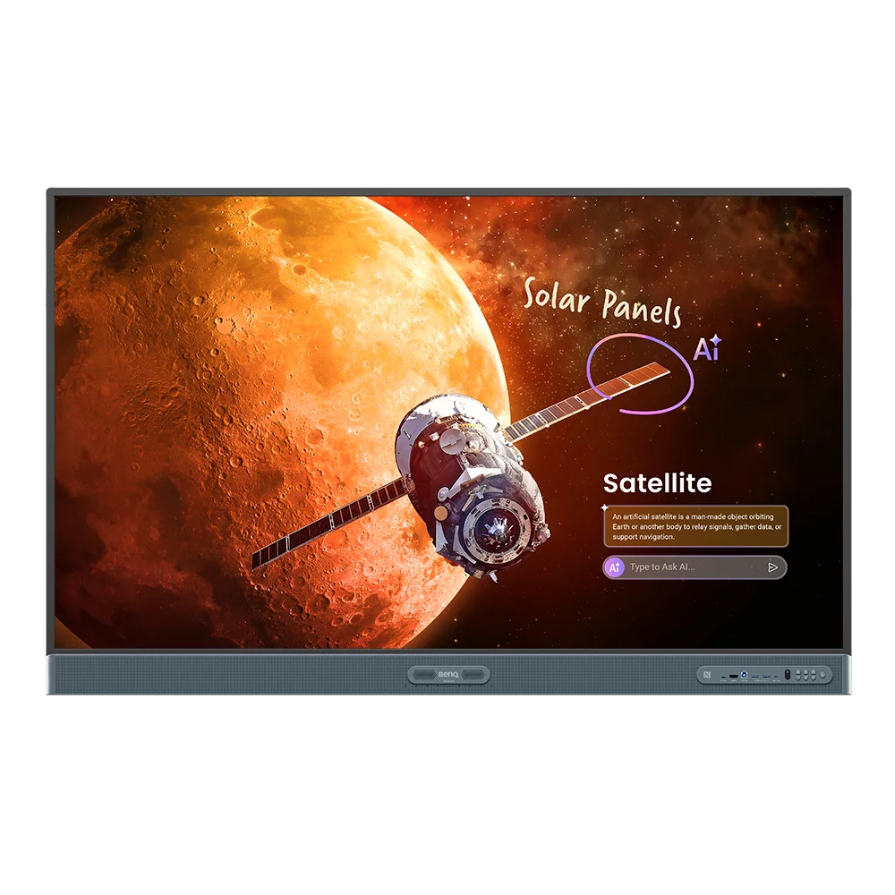[9H.FC1TC.DE1] BenQ RP6505 lavagna interattiva 165,1 cm (65") 3840 x 2160 Pixel Touch screen Nero HDMI