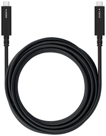 Sharp 100016091 cavo USB USB 2.0 5 m USB C 8,1 Gbit/s 60 W Nero