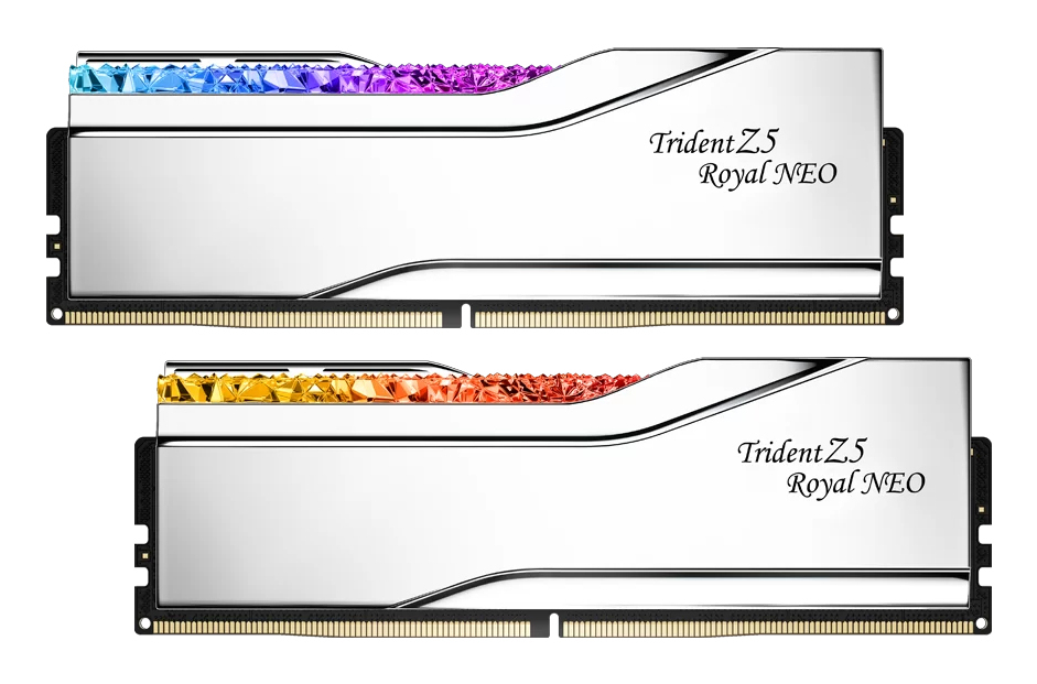[F5-6400J3239G16GX2-TR5NS] G.Skill Trident Z5 Royal Neo F5-6400J3239G16GX2-TR5NS memoria 32 GB 2 x 16 GB DDR5 6000 MT/s 288-pin DIMM