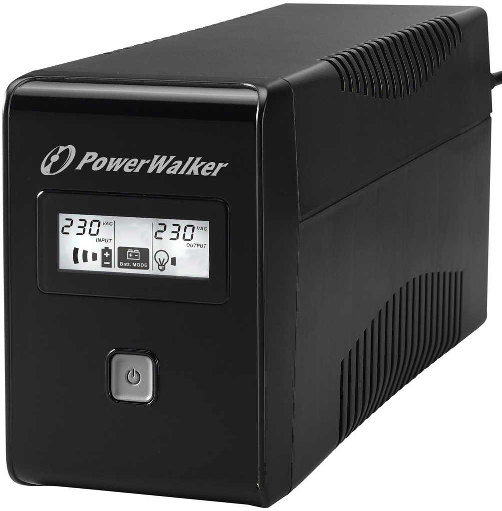 [10120017] PowerWalker VI 850 LCD gruppo di continuità (UPS) A linea interattiva 0,85 kVA 480 W