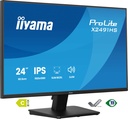 iiyama ProLite X2491HS-B1 Monitor PC 60,5 cm (23.8") 1920 x 1080 Pixel Full HD LCD Nero