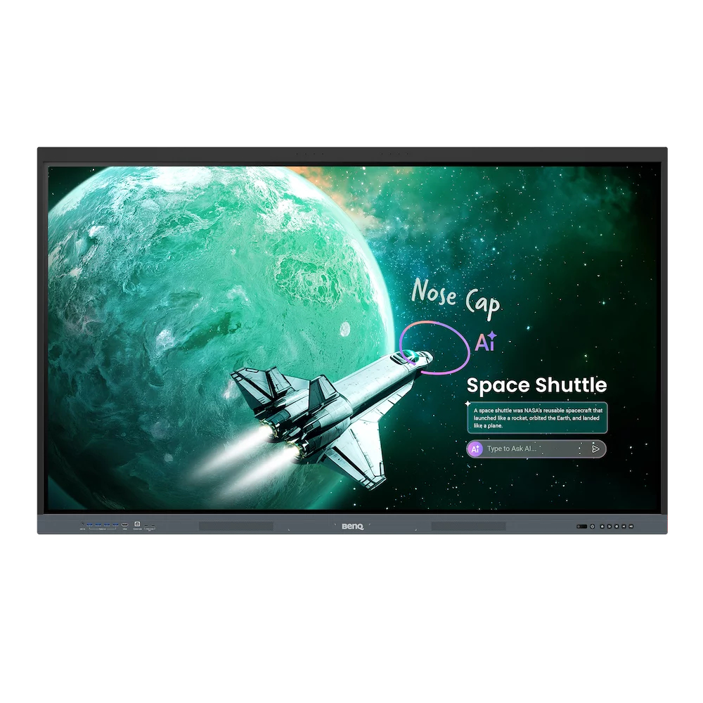 [RE6505E] BenQ RE6505E lavagna interattiva 165,1 cm (65") 3840 x 2160 Pixel Touch screen Nero USB