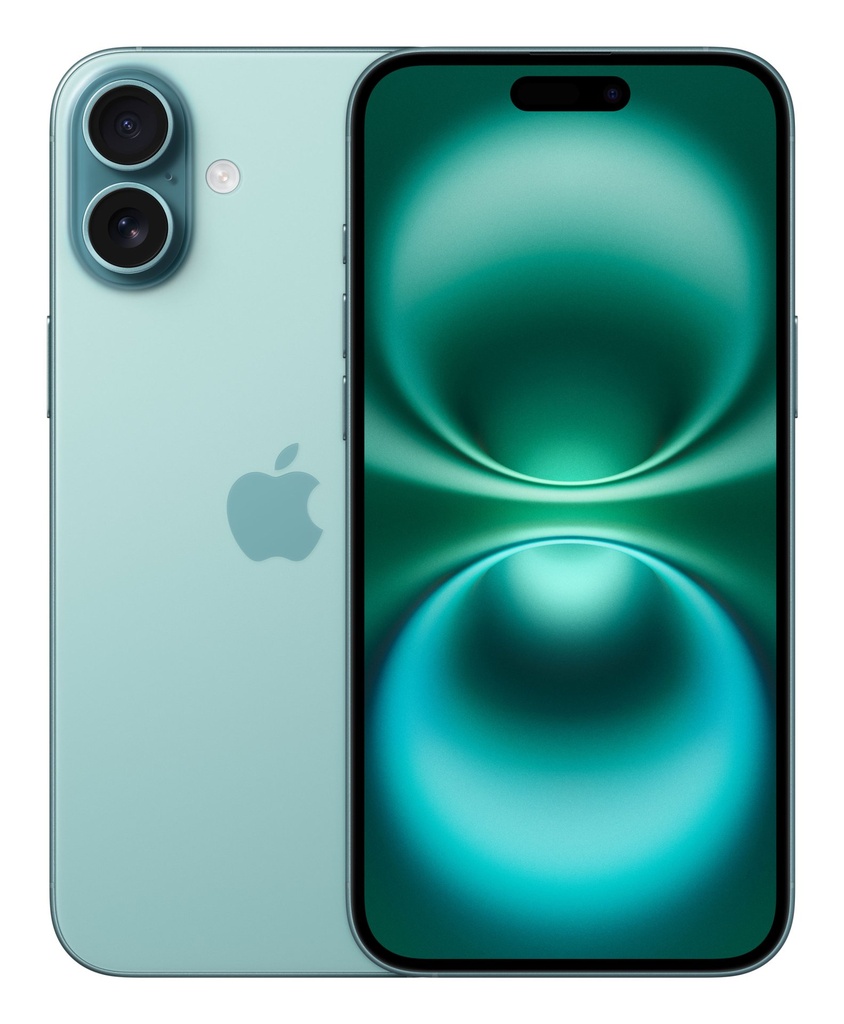[MXY53QL/A] Apple iPhone 16 Plus 256GB Verde acqua