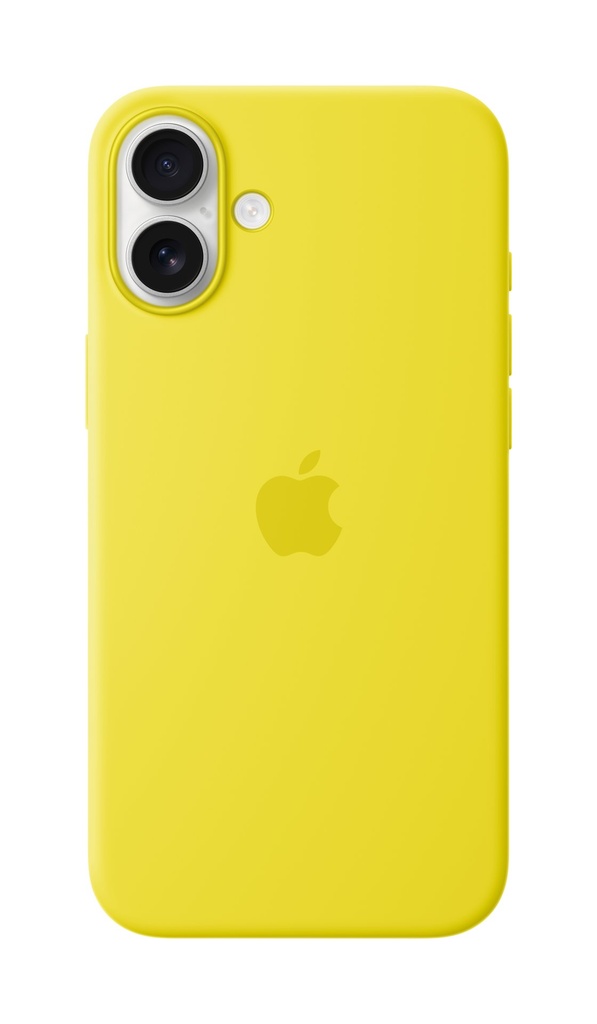Apple Custodia MagSafe in silicone per iPhone 16 Plus - Giallo carambola