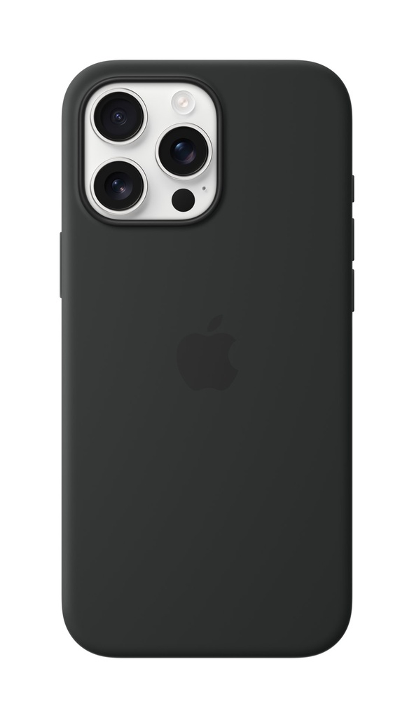 Apple Custodia MagSafe in silicone per iPhone 16 Pro Max - Nero