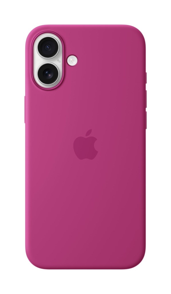 Apple Custodia MagSafe in silicone per iPhone 16 Plus - Fucsia