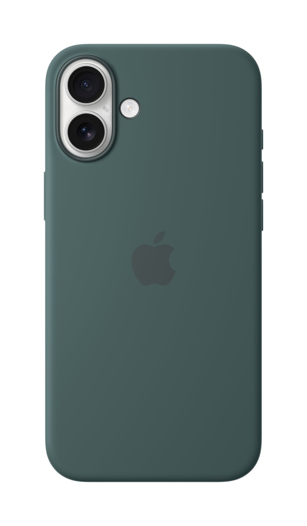 Apple Custodia MagSafe in silicone per iPhone 16 Plus - Verde lago