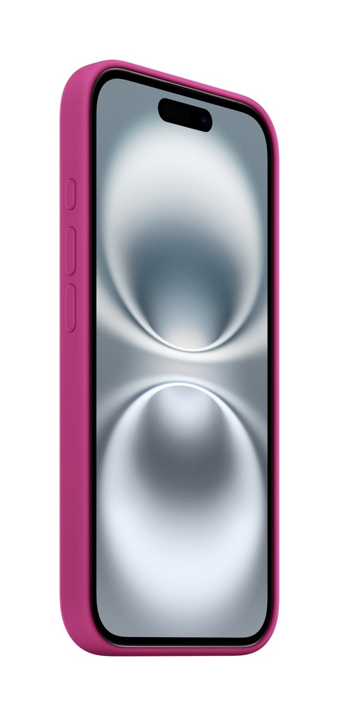 Apple Custodia MagSafe in silicone per iPhone 16 - Fucsia