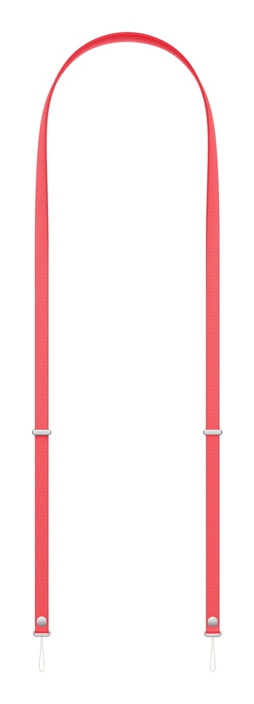Crossbody Strap - Bright Guava