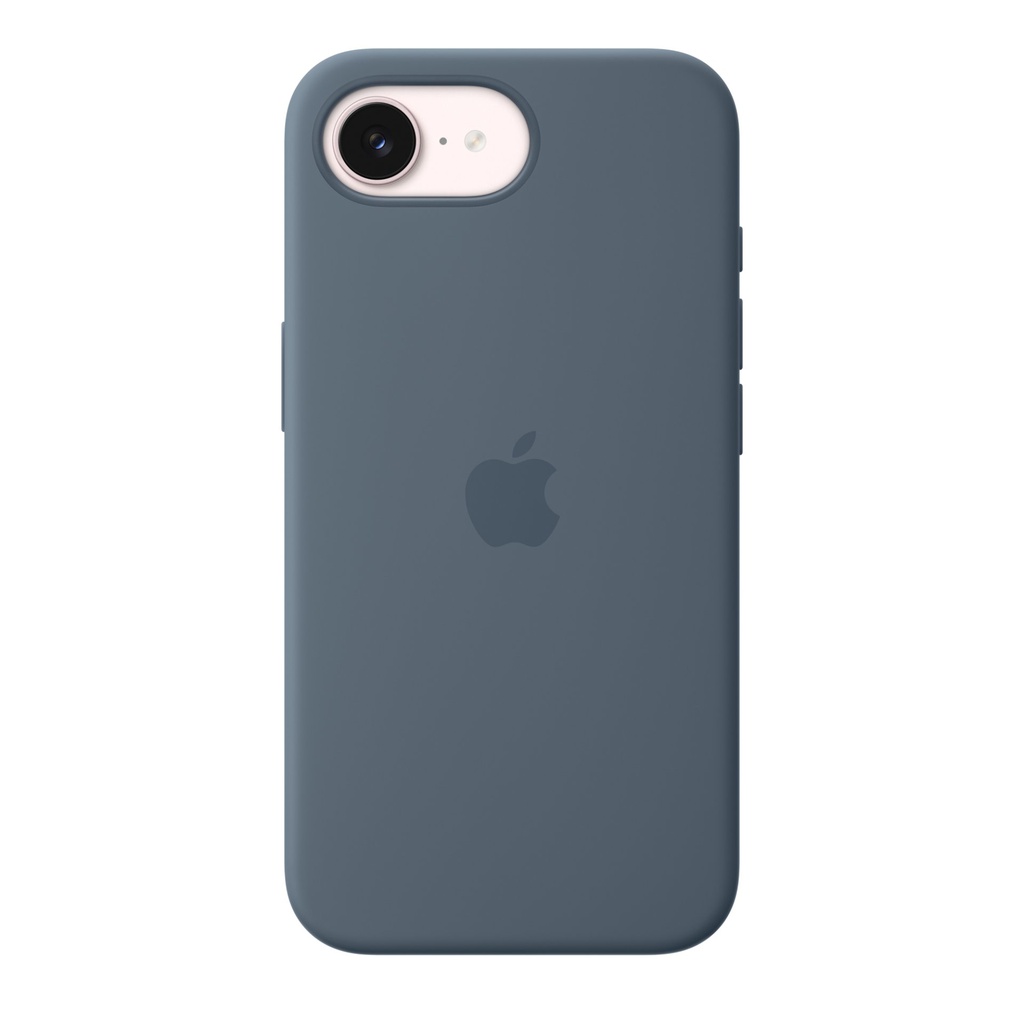 Apple Custodia MagSafe in silicone per iPhone 17e - Blu salmastro