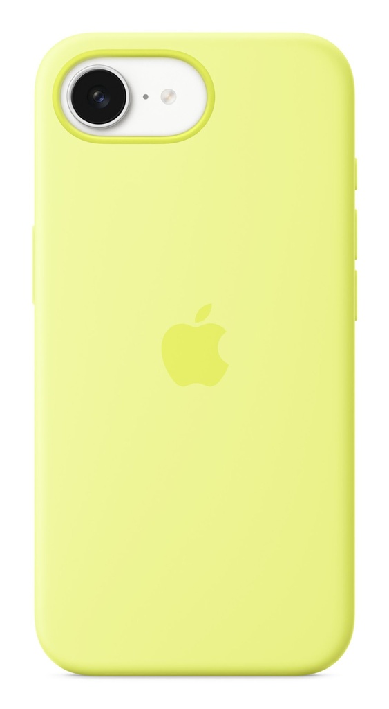 Apple Custodia in silicone per iPhone 16e - Giallo neon