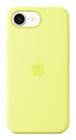 Apple Custodia in silicone per iPhone 16e - Giallo neon