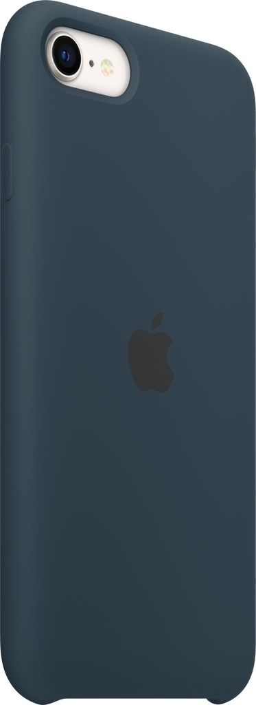 [MN6F3ZM/A] Apple Custodia in silicone per iPhone SE - Blu abisso