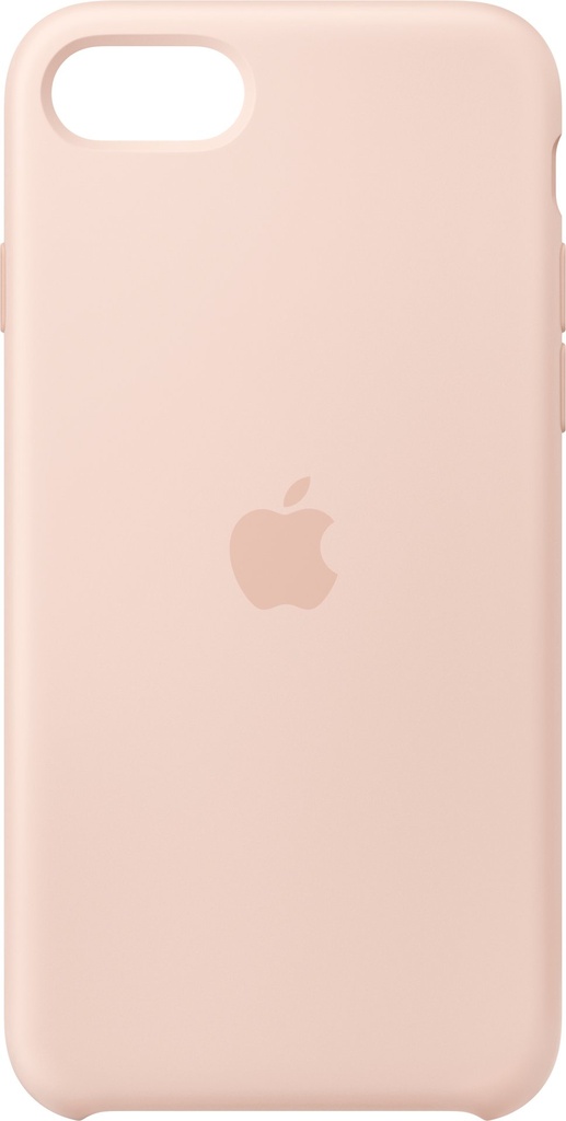 Apple Custodia in silicone per iPhone SE - Rosa creta