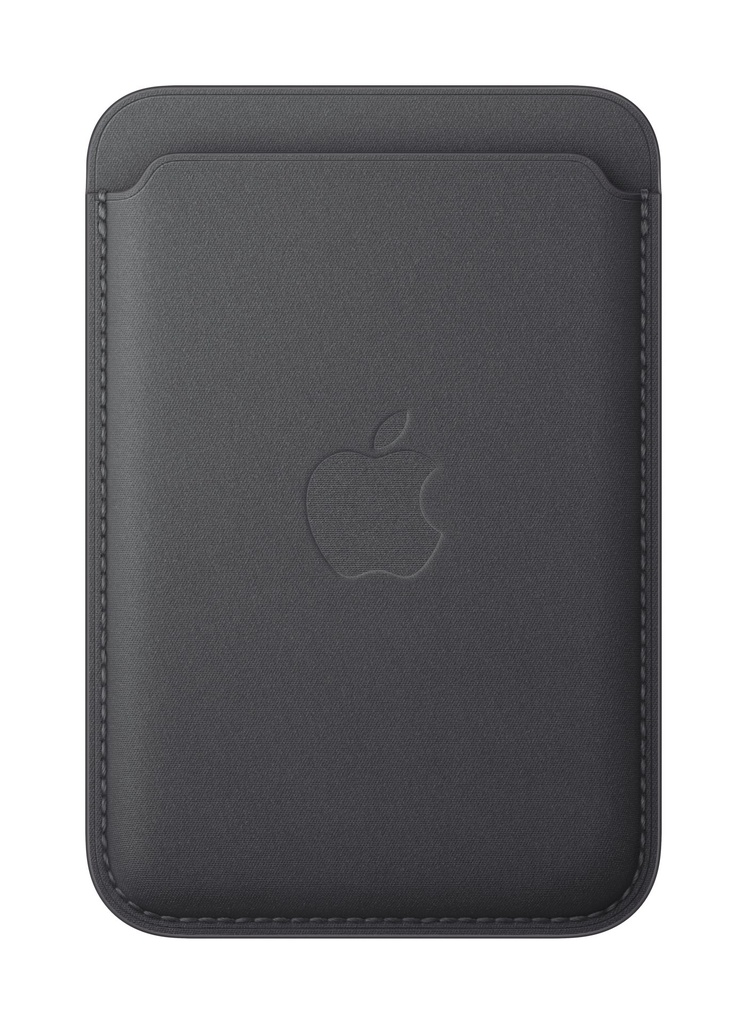 Apple Portafoglio MagSafe in tessuto FineWoven per iPhone - Nero