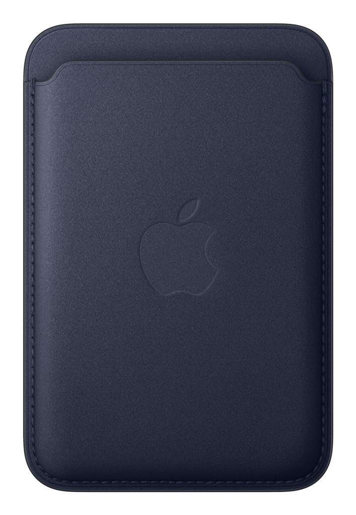 Apple Portafoglio MagSafe in tessuto FineWoven per iPhone - Blu navy