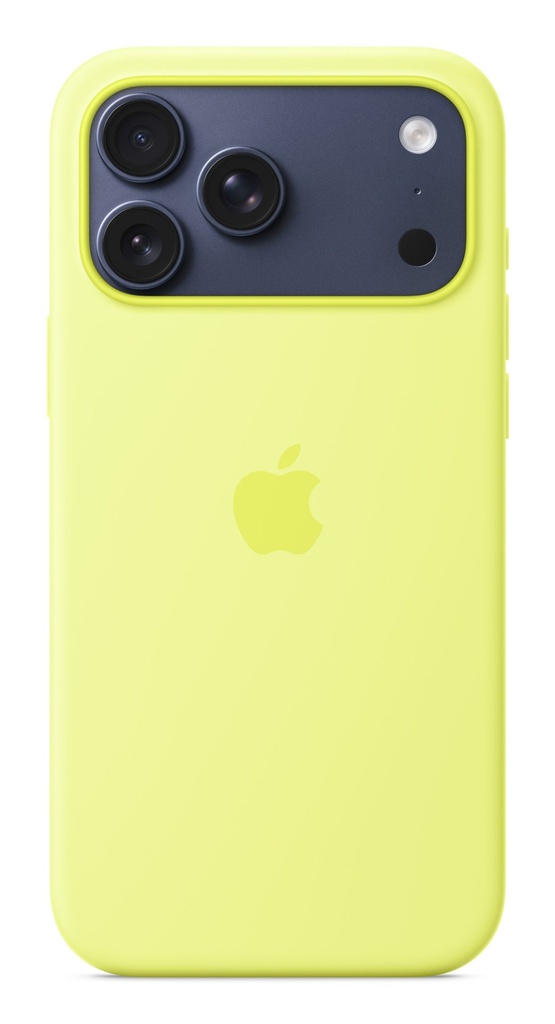 Apple Custodia MagSafe in silicone per iPhone 17 Pro Max - Giallo neon