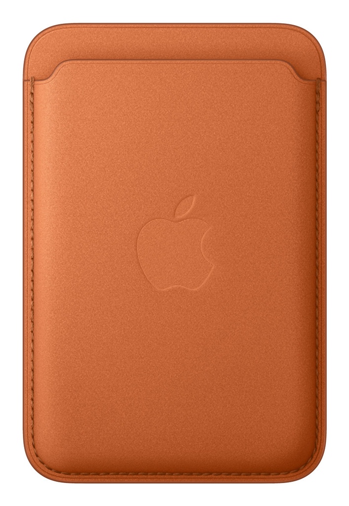 Apple Portafoglio MagSafe in tessuto FineWoven per iPhone - Arancione volpe