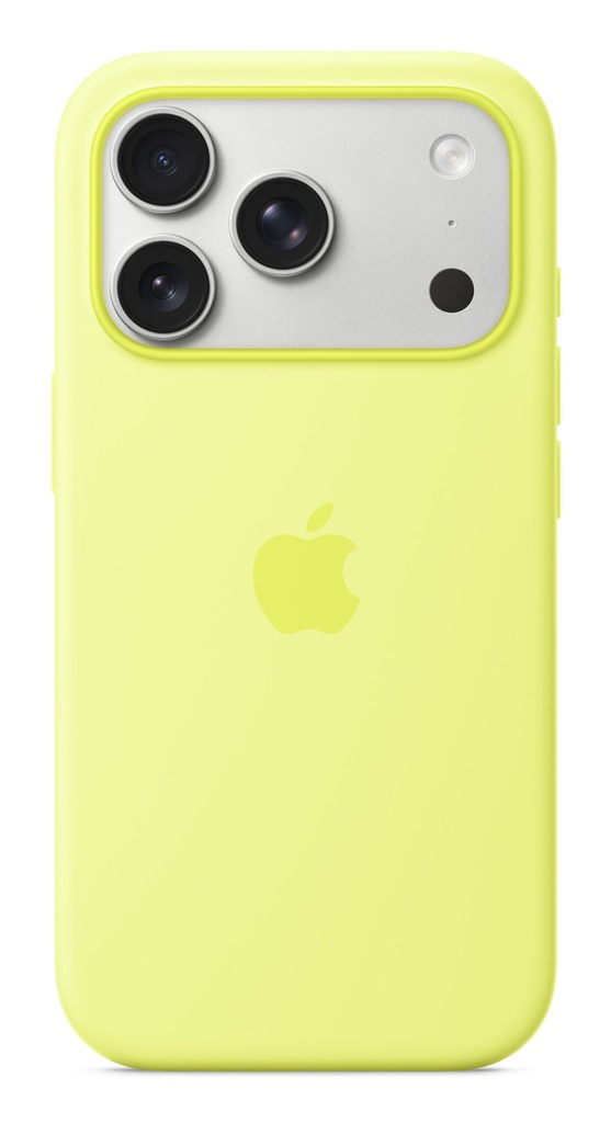 [MGFF4ZM/A] Apple Custodia MagSafe in silicone per iPhone 17 Pro - Giallo neon
