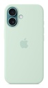 Apple Custodia MagSafe in silicone per iPhone 16 – Acquamarina