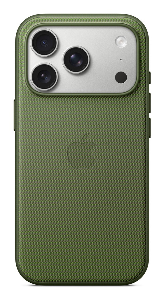[MGF74ZM/A] Apple Custodia MagSafe in tessuto TechWoven per iPhone 17 Pro - Verde