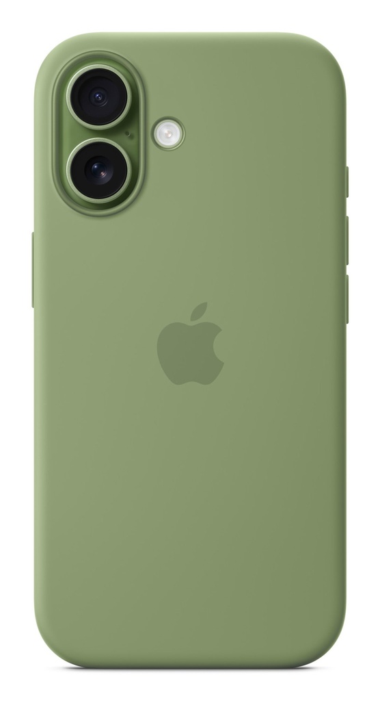 [MGEX4ZM/A] Apple Custodia MagSafe in silicone per iPhone 17 - Muschio chiaro
