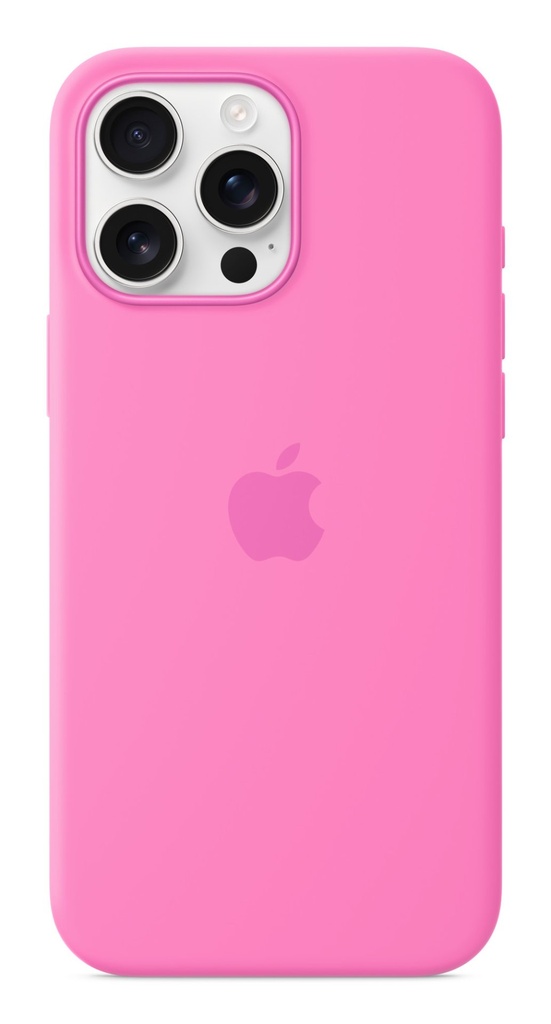 Apple Custodia MagSafe in silicone per iPhone 16 Pro Max – Rosa peonia